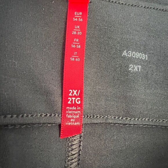 SPANX Ponte Ankle Four-Pocket Leggings -  Very Black Size 2X  Tall - Picture 9 of 11